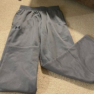 Under Armour Sweatpants, Large, Dark Gray